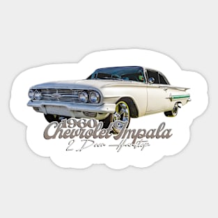 1960 Chevrolet Impala 2 Door Hardtop Sticker